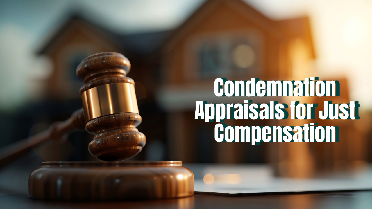 Condemnation Appraisals for Just Compensation